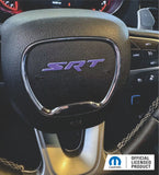 SRT Steering Wheel Emblem Overlay Decal   - 14-21 Grand Cherokee SRT