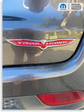 TRAILHAWK Lettering Overlay Decal - Jeep Cherokee Trailhawk