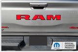 RAM Tailgate Emblem Overlay Decal   - 2025-2026 Ram 1500