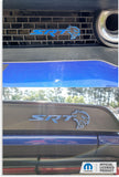 SRT Front and Rear Emblem Overlay Decals - 18-23 Challenger SRT Hellcat