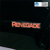 RENEGADE Door Emblem Overlay Decal Set | Fits 2015 and newer models