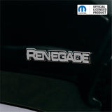 RENEGADE Door Emblem Overlay Decal Set | Fits 2015 and newer models