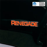 RENEGADE Door Emblem Overlay Decal Set | Fits 2015 and newer models