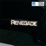 Winter Collection // RENEGADE Door Emblem Overlay Decal Set // Fits 2015 and newer models