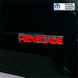 RENEGADE Door Emblem Overlay Decal Set | Fits 2015 and newer models