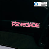RENEGADE Door Emblem Overlay Decal Set | Fits 2015 and newer models