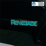 RENEGADE Door Emblem Overlay Decal Set | Fits 2015 and newer models