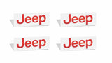 Steel Wheel Cover JEEP Inlay Decals for Wrangler JL Sport