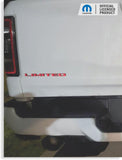 LIMITED Tailgate Emblem Overlay Decal - 2019-2023 Ram Limited 2500 3500