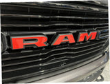RAM Grille Emblem Overlay Decal   - 2019-2024 Ram 1500