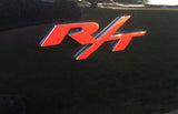 R/T Trunk Emblem Overlay Decal Sticker - Dodge Charger R/T