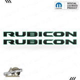 RUBICON Hood Lettering | Set of 2