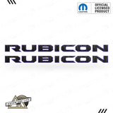 RUBICON Hood Lettering | Set of 2