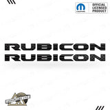 RUBICON Hood Lettering | Set of 2