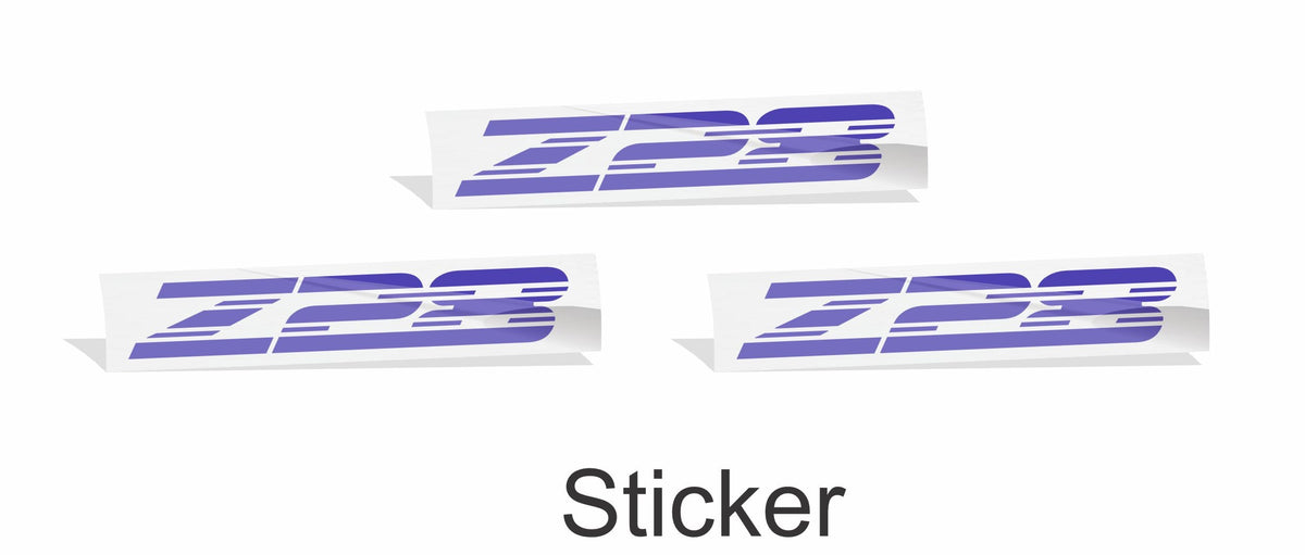 Z28 Badge Overlay Decals (set of 3) - 93-02 Camaro Z28 – Acerbographix