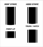 20" Racing Stripes w/pins Self Healing Vinyl fits Honda CR-Z 2010 to 2016