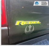 REBEL Emblem Inlay Decal - 2023-2026 Ram 2500 Rebel
