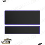 Sun Visor Decal Set – Covers OEM Warning Labels | Driver + Passenger Pair