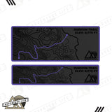 Sun Visor Decal Set – Covers OEM Warning Labels | Driver + Passenger Pair