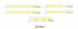 CHEVROLET Engine Cover Overlay Decals - 2010-2015 Camaro SS