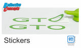 Fuel Rail Cover Lettering Overlay Decal  - 04-06 GTO