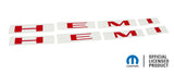Hemi Fender Emblem Overlay Decals (pair)  - 2020-2022 Charger R/T