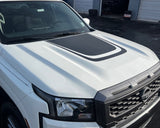 Striped Hood Decal Cover for 2025-2026 Nissan Frontier