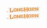 LONGHORN Emblem Overlay Decal Stickers   - 2019-2026 Ram 1500 Limited Longhorn