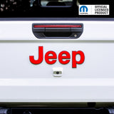 JEEP Gladiator Emblem Overlay Decal Set | Solid Colors