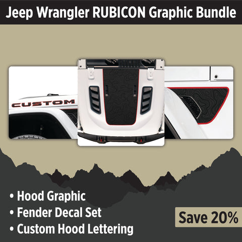 Graphic Kit for Wrangler JL RUBICON