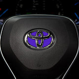 Custom Color Steering Wheel Decal for Toyota Models 2007-2024