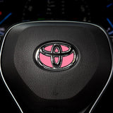 Custom Color Steering Wheel Decal for Toyota Models 2007-2024