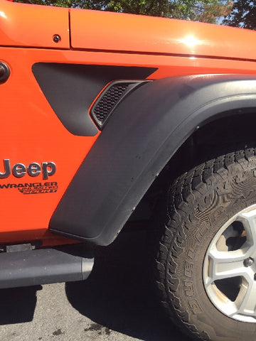 Vent Insert Decals for 2018-2024 Jeep Wrangler (x2)