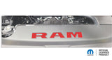 RAM Radiator Cover Lettering Overlay Decal - 2019-2026 Ram 1500
