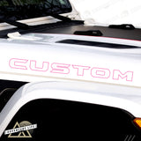 Hood Lettering | Set of 2