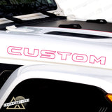 Hood Lettering | Set of 2