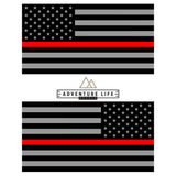 American Flag Sticker 6" x 3" | Set of 2