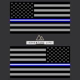 American Flag Sticker 6" x 3" | Set of 2