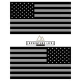 American Flag Sticker 6" x 3" | Set of 2