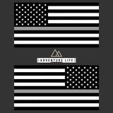 American Flag Sticker 6" x 3" | Set of 2