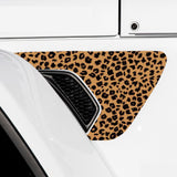 Fender Vent Decal Set | Animal Print - fits Wrangler JL & Gladiator JT