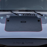 Hood Graphic for Wrangler JK | Black Topo