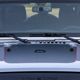 Hood Graphic for Wrangler JK | Black Topo