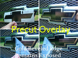 Front, Rear Bowtie Overlay Decals - 06-09 TrailBlazer