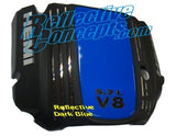 Engine Cover Centerpiece Overlay Decal - 2011-2024 Durango R/T 5.7