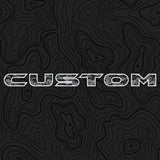 Camo Hood Lettering | Set of 2