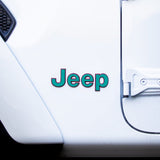JEEP Gladiator Emblem Overlay Decal Set | Solid Colors