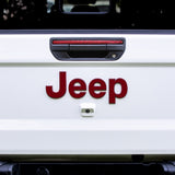 JEEP Gladiator Emblem Overlay Decal Set | Solid Colors