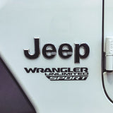 JEEP Gladiator Emblem Overlay Decal Set | Solid Colors