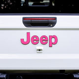 JEEP Gladiator Emblem Overlay Decal Set | Solid Colors